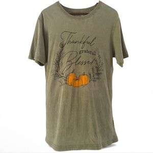 Thankful, Grateful and Blessed Graphic Tee